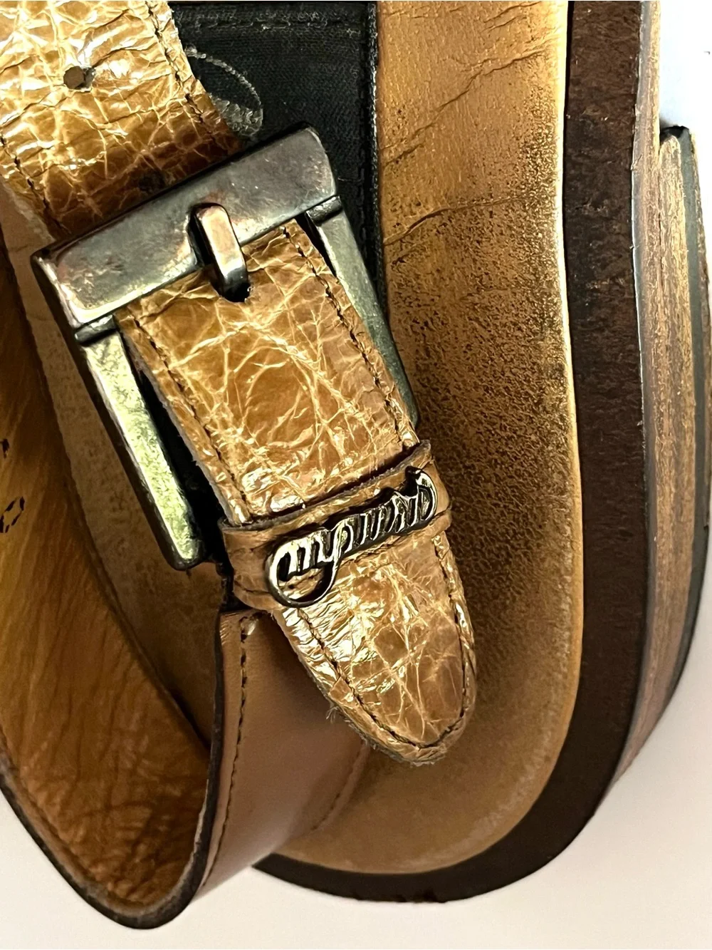 Mauri Patchwork Alligator SLingback Men's Dress Sandals